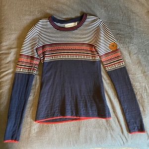 Obermeyer Striped Womens Crew Neck